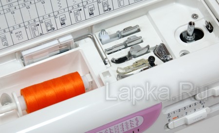 Под крышкой Janome 7524E