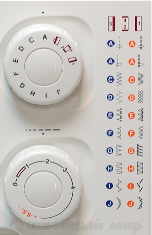 ������� ������� ������ Janome SE 518